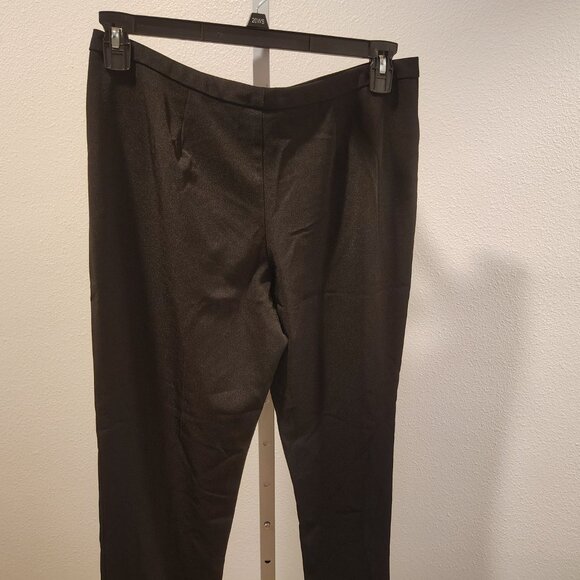 Modern Essentials Black Dress Pants Juniors Size 11 Polyester Spandex - Picture 9 of 11